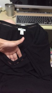 着やせ　Tシャツ